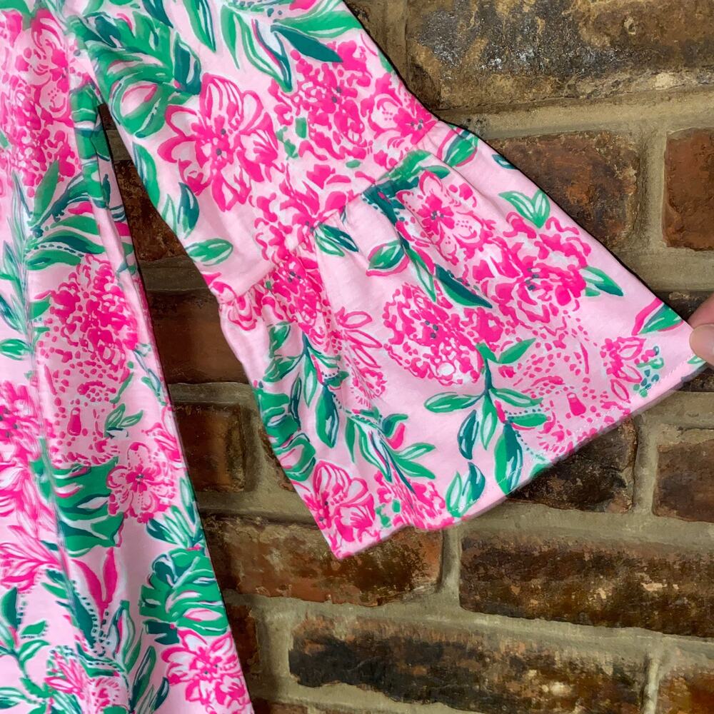NWT Lilly Pulitzer Pink Conch Shell Hayes 3/4 Sleeve Mini Dress Women's Size XXS - Picture 5 of 10